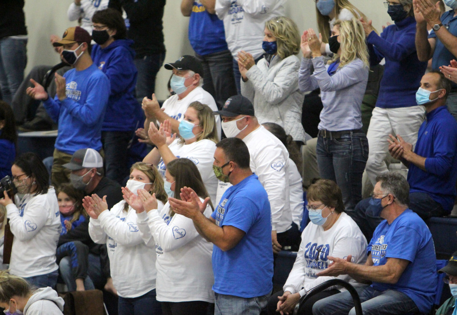 McDonell volleyball vs Catholic Central at Division 4 state championship 11-7-20